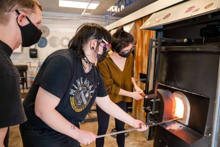 Waterfall Arts expands glassblowing reach with Belfast Community Outreach Program in Education (BCOPE)