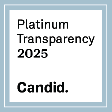 We earned a 2025 Candid Platinum Seal of Transparency! Keep up with our work in the community by clicking here.
